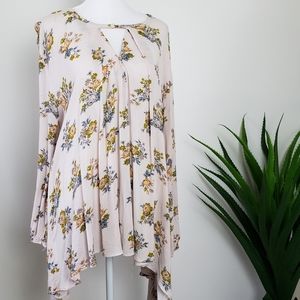Audrey Floral Longsleves Blouse